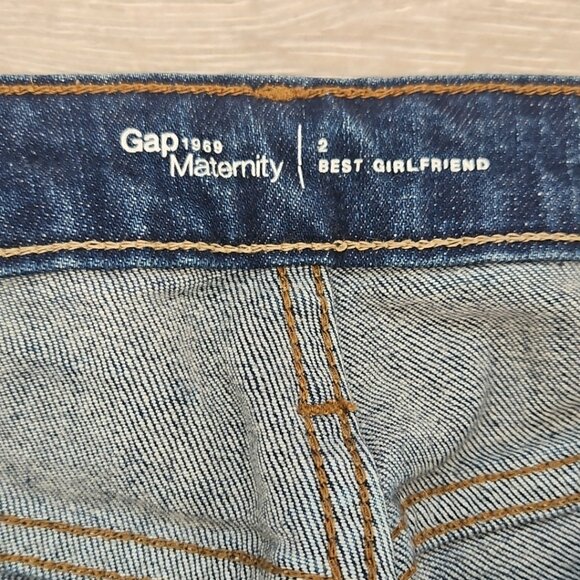 Gap Maternity Jeans Pants Size 2 - Very Cute Style - Picture 2 of 4